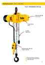 9.YALE CPE電動鍊條吊車性能 CPE YALE ELECTRIC CHAIN HOIST FEATURE